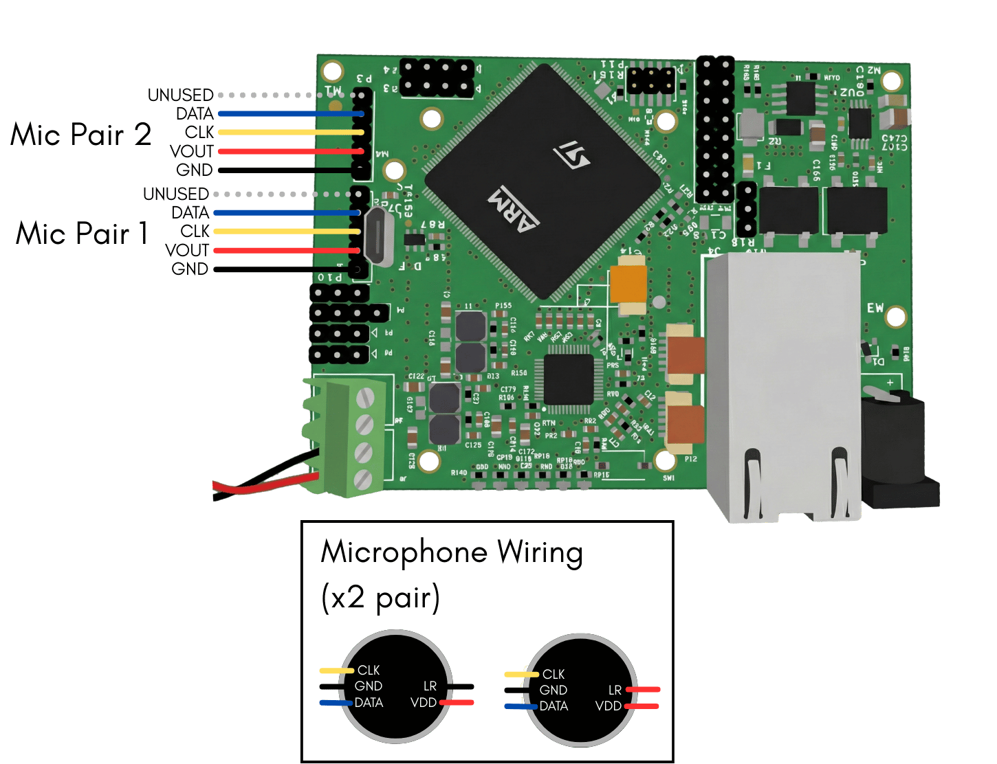 Rero Microphone Wiring
